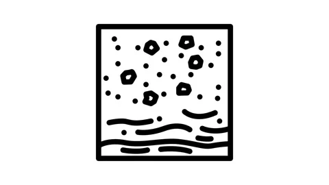 Beach sand microplastics Stock Footage 326747565