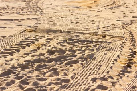 Beach sand Stock Photos