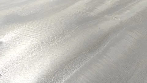 Beach Sand Texture 4k video HD footage -Tide Marks Sand footage- Beach pattern 库存影片 329285509