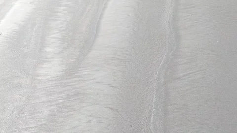 Beach Sand Texture 4k video HD footage -Tide Marks Sand footage- Beach pattern 库存影片 329285598