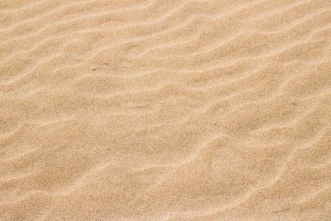 Beach sand texture background in summertime Foto stock