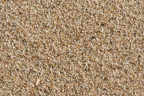 Beach sand texture close-up Stock Photos