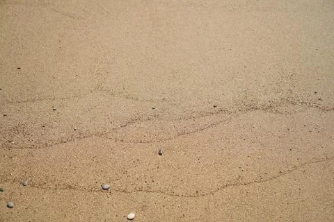 Beach sand texture Stock Photos