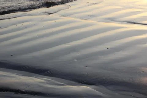Beach sand texture suitable for illustration background Stock Photos