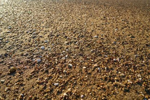 Beach sands texture and background Stock Photos