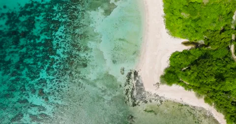 Beach in Santa Fe, Tablas, Romblon. Philippines. Stock Footage 321912466