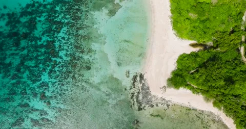 Beach in Santa Fe, Tablas, Romblon. Philippines. Stock Footage 326933279