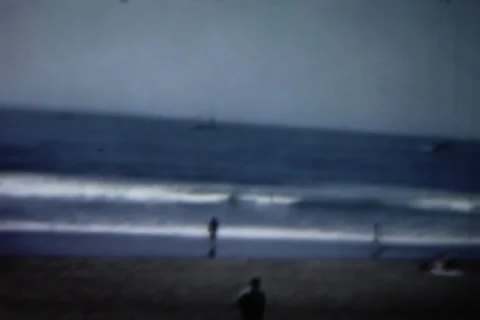 Beach Scene Stock Footage 24670414