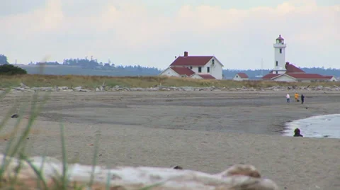 Beach Scene Stock Footage 33604573