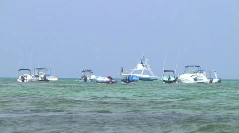 Beach scene Stock Footage 53981379