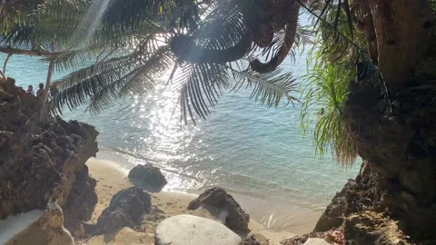 Beach scene Stock Footage 150254807