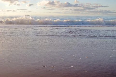 Beach scene Foto stock