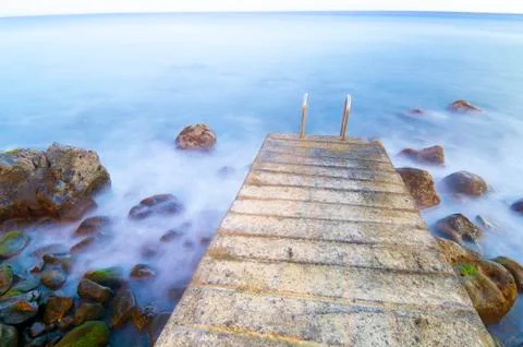 Beach scene Stock Photos
