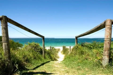 Beach Scene Stock Photos