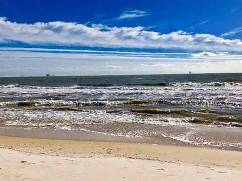 Beach scene Stock Photos