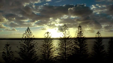 Beach scene time lapse Stock Footage 39588275