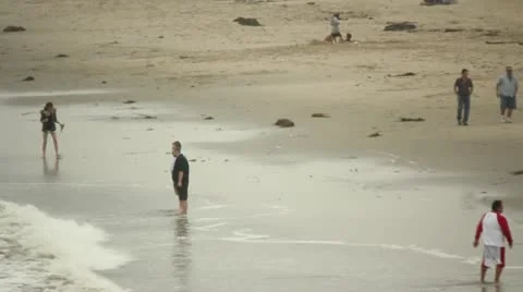 Beach Scenes Stock Footage 11443541