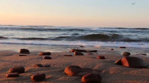 Beach scenes Stock Footage 129713597