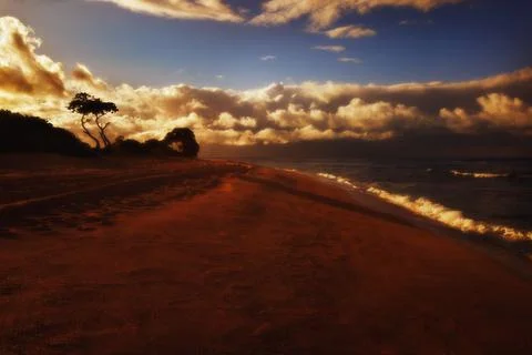 Beach Scenic Stock Photos
