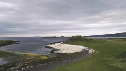 Beach in Scotland Stock Footage 246630157