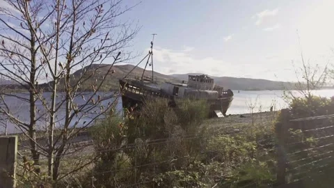 Beach in Scotland Stock Footage 246630275