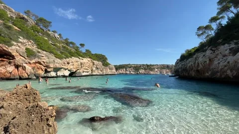 On the beach by the sea Stock Footage 192969588