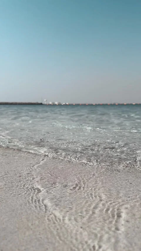 Beach Sea Waves Stock Footage 261574693