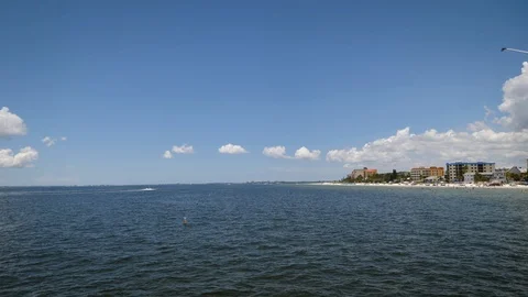 Beach at Seaside of Naples Florida Stock Footage 94017739