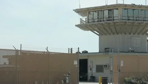 Beach Security Tower Stock Footage 11360313