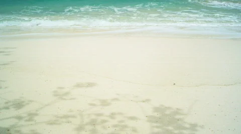 Beach with shadows 스톡 동영상 519336