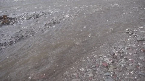 Beach shallow river 05 Stock Footage 81361044