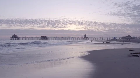 Beach Shore Flying Stock Footage 72690704