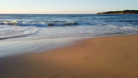Beach shore Stock Footage 105628589