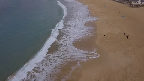 Beach Shoreline Stock Footage 77795323