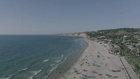 Beach Shoreline Stock Footage 139116957