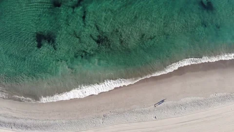 Beach Shoreline Stock Footage 197049081