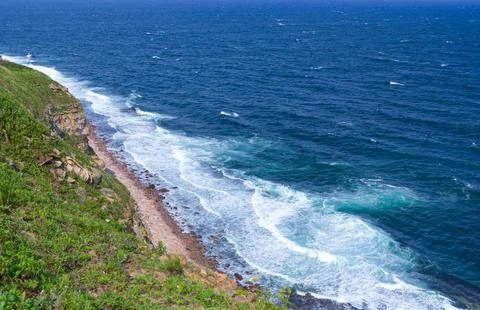 Beach shoreline Stock Photos