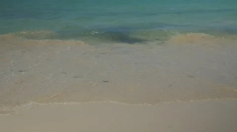 Beach Shoreline Waves Slow Motion 96fps 스톡 동영상 62258431