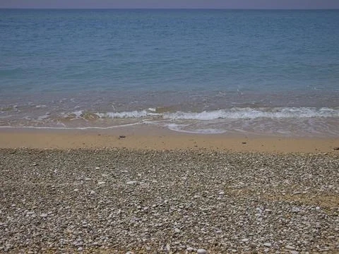 Beach in Sicily Stock Photos