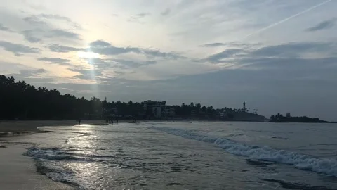 Beach Side Video stock 313831400