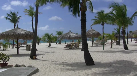 Beach Side Resort Stock-Footage 38909689