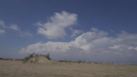 Beach, Sky and Clouds Stock Footage 251542495
