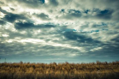 Beach sky Stock Photos