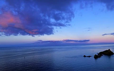 Beach sky Stock Photos