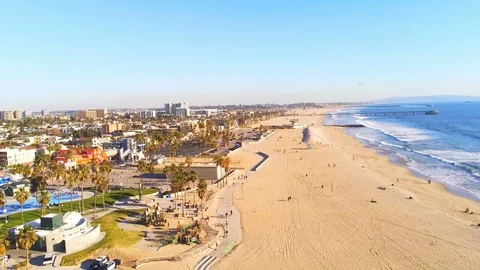 Beach skyline Video stock 104569395