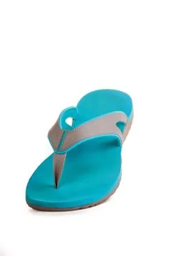 Beach slippers Stock Photos