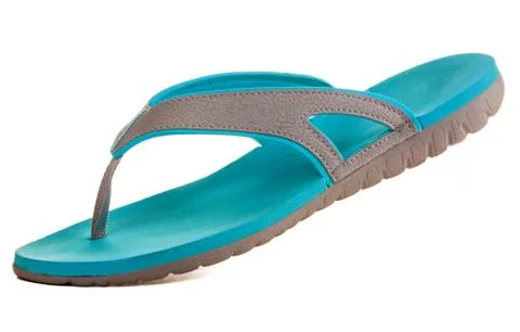 Beach slippers Stock Photos