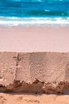 Beach soil in Denmark Stock Photos