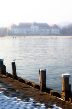 Beach in Sopot Stock Photos