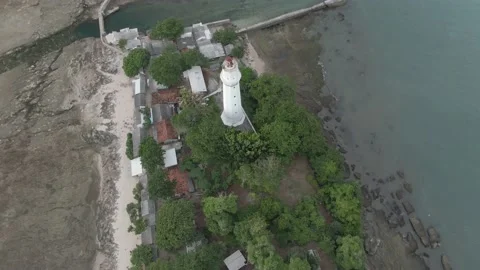 Beach at south of West Java Stock Footage 204061067